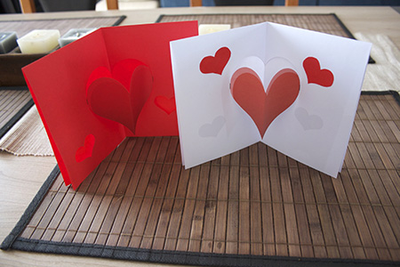 Carte Pop Up Coeur Mont De L Enclus